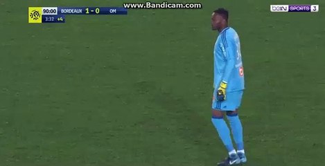 Bordeaux 1-1 Marseille Résumé, Buts Sanson 19.11.2017