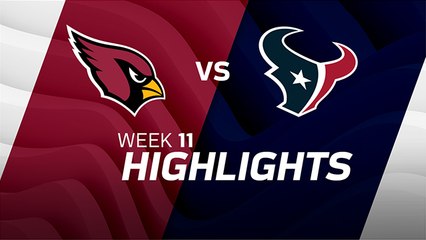 Cardinals vs. Texans highlights | Week 11