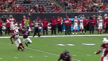 Andre Hal picks off Gabbert's pass intended for Kerwynn Williams