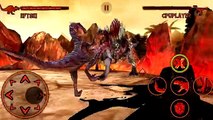 Dino Fight: Spinosaurus Vs. Velociraptor Vs. Triceratops Vs. Ankylosaurus Vs. T-Rex | Eftsei Gaming