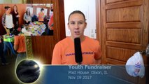 youth group Fund Raiser Chili sales Nov 19 2017 in Dixon, IL