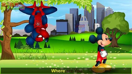 Finger Family Song (The Amazing Spider Man Vs The Mighty Hulk) Finger Family Collection