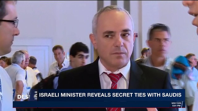 i24NEWS DESK | Israeli Minister reveals secret ties Saudis | Sunday, November 19th 2017