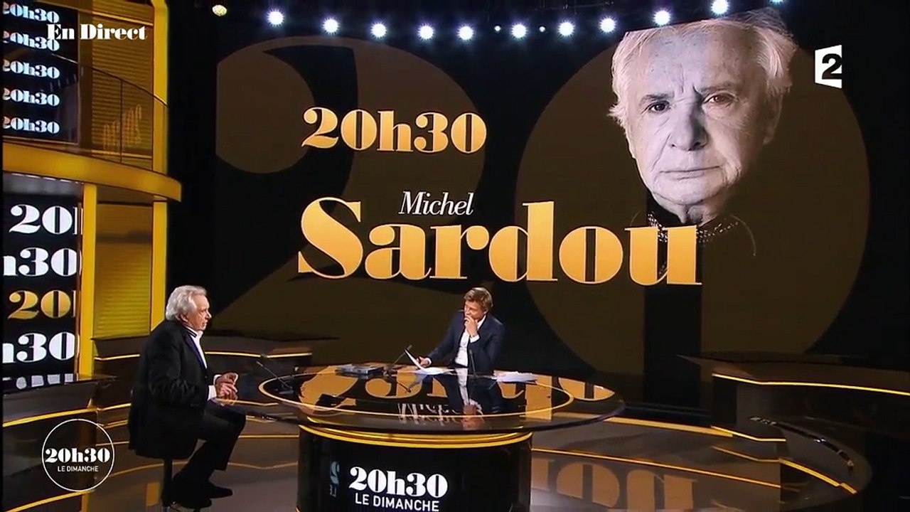 Michel Sardou parle de la fin de vie qu'il évoque dans sa chanson "Qui m'aime me tue"