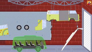 Auto Car Mechanic- Cartoon for Children| Car Build, Racing Сars- Ambulance,Police Car- All Episodes