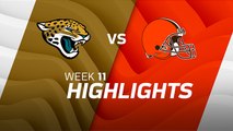 Jaguars vs. Browns highlights | Week 11