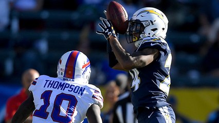Thompson stops short, Williams capitalizes for Chargers' fifth INT