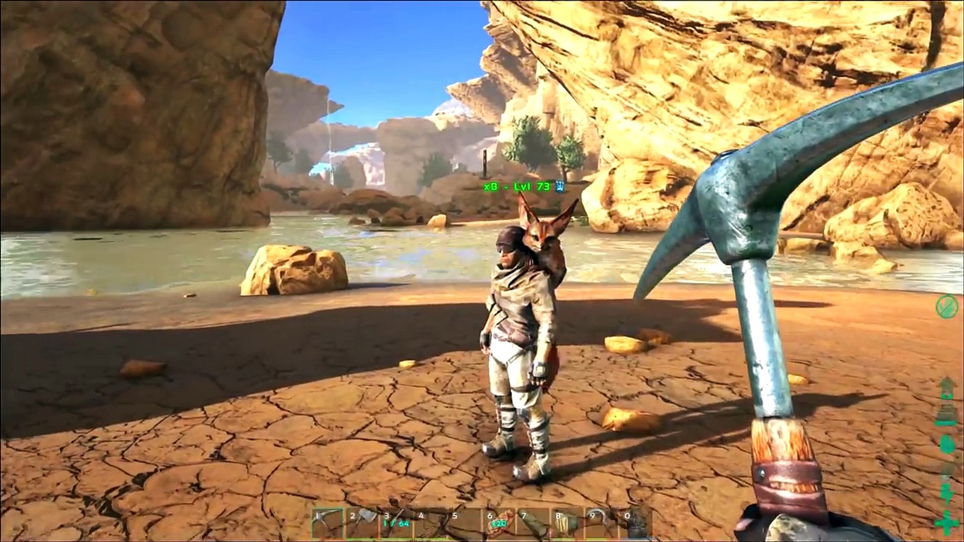 Ark Scorched Earth Rock Elemental Taming E13 Scorched Earth Map Gameplay Video Dailymotion