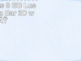 818Shop No32300030008 USBSticks 8 GB Lustiger Panda Bär 3D weiß