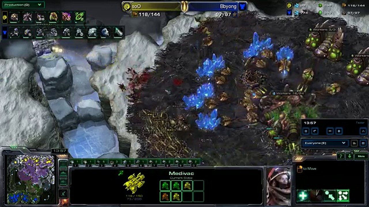 GSL - Bbyong vs soO - TvZ - Yeonsu - StarCraft 2