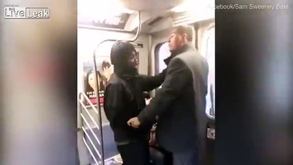 Case Of Manspreading Turns Violent On NYC Subway