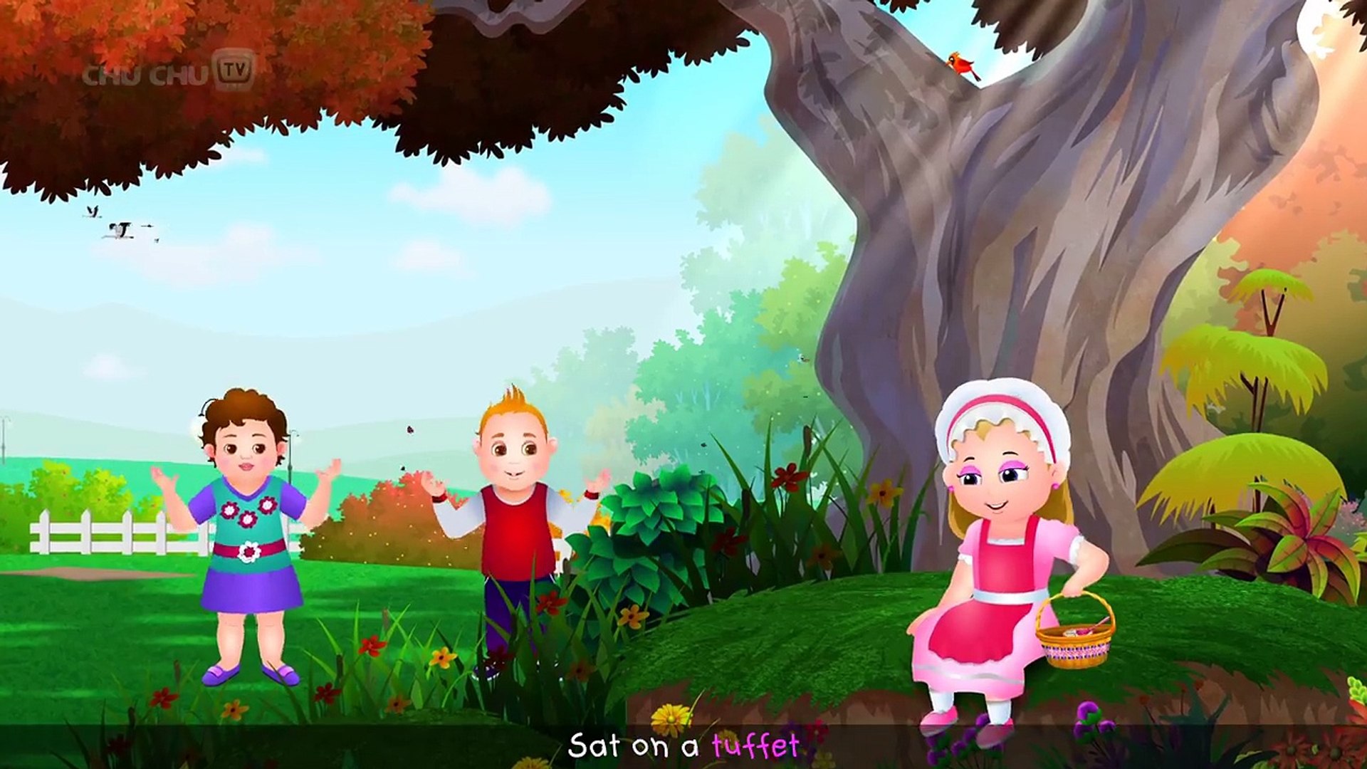 Little Miss Muffet Nursery Rhyme _ Cartoon Animation Nursery Rhymes & Songs  for Children _ ChuChu TV-gFvfsL24HIE - Video Dailymotion