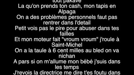 (LYRICS) Lacrim ft Mister you - Intocable