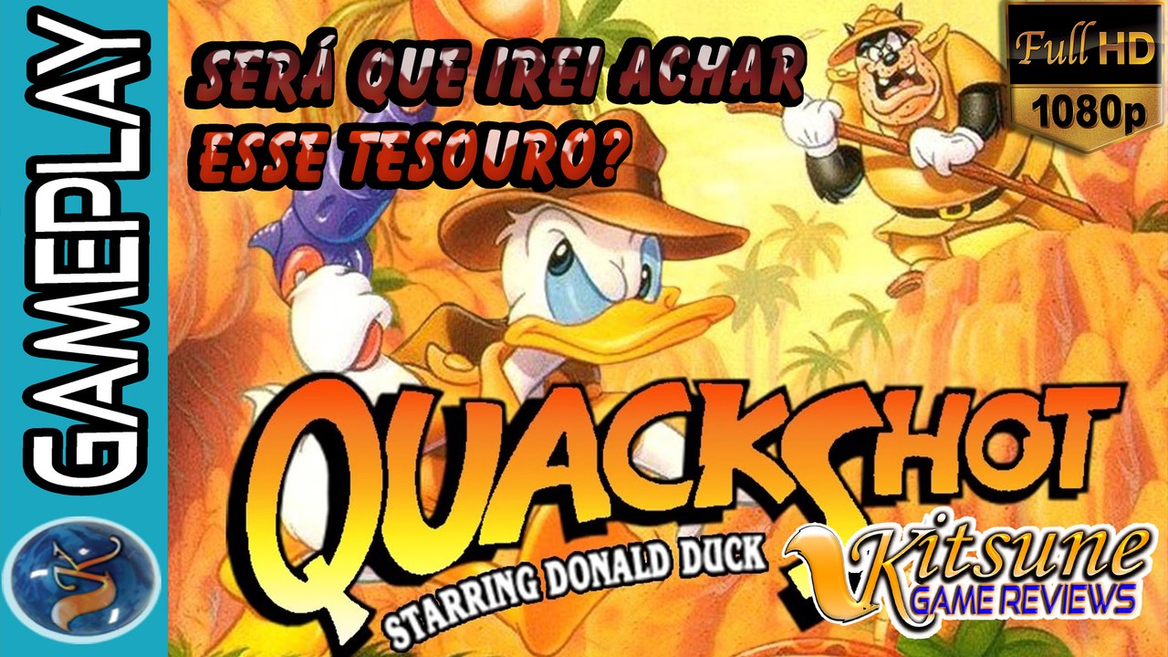 QUACKSHOT (MEGA DRIVE) - Será que acho esse tesouro?