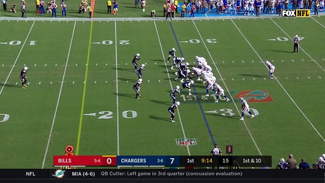 LeSean McCoy dodges defenders and rushes for a 27-yard TD