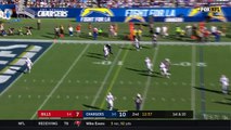 Los Angeles Chargers quarterback Phillip Rivers pinpoints wide receiver Keenan Allen for 21-yard back-shoulder TD