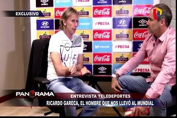 Habla Gareca: el hombre que rompió el maleficio y nos llevó al mundial