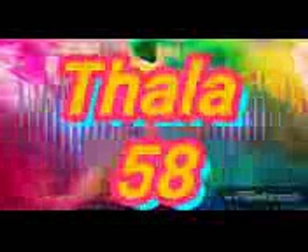 Thala 58 gana song Trichy mk pettai chinna thala fans Thala gana song