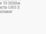 DotFoto Extreme SDHC 16Gb Class 10 20Mbs Speicherkarte  USB 20 Kartenleser