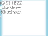 818Shop No7900090336 HiSpeed USB 30 16GB Speichersticks Schwein Dackel 3D schwarz