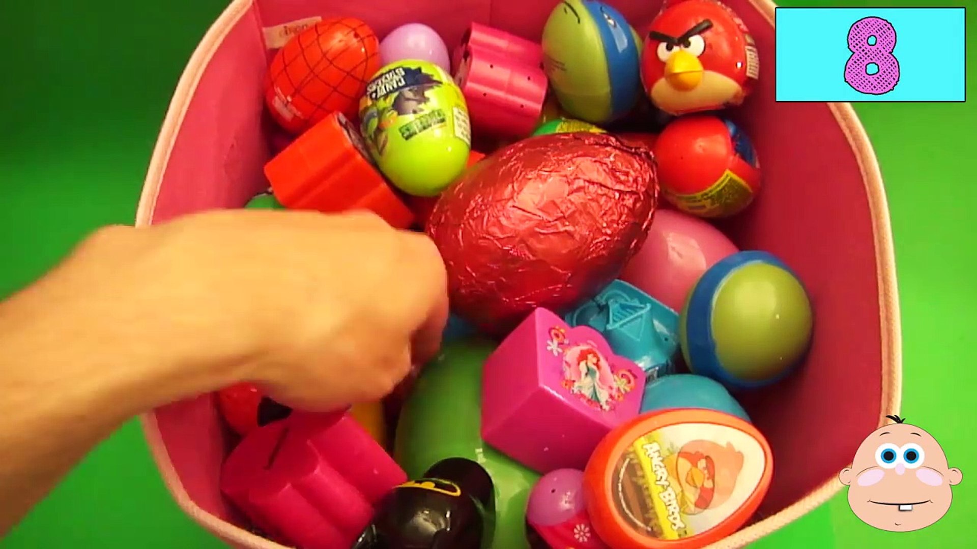 101 surprise eggs