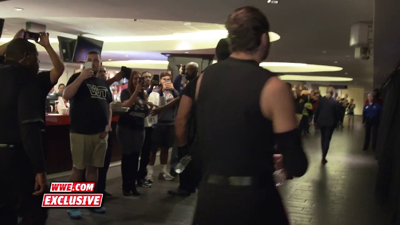 Go behind the curtain as The Shield enter the Toyota Center for Survivor Series- Nov. 19, 2017