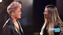 AMAs 2017: P!nk & Kelly Clarkson Perform R.E.M.'s 'Everybody Hurts' | Billboard News