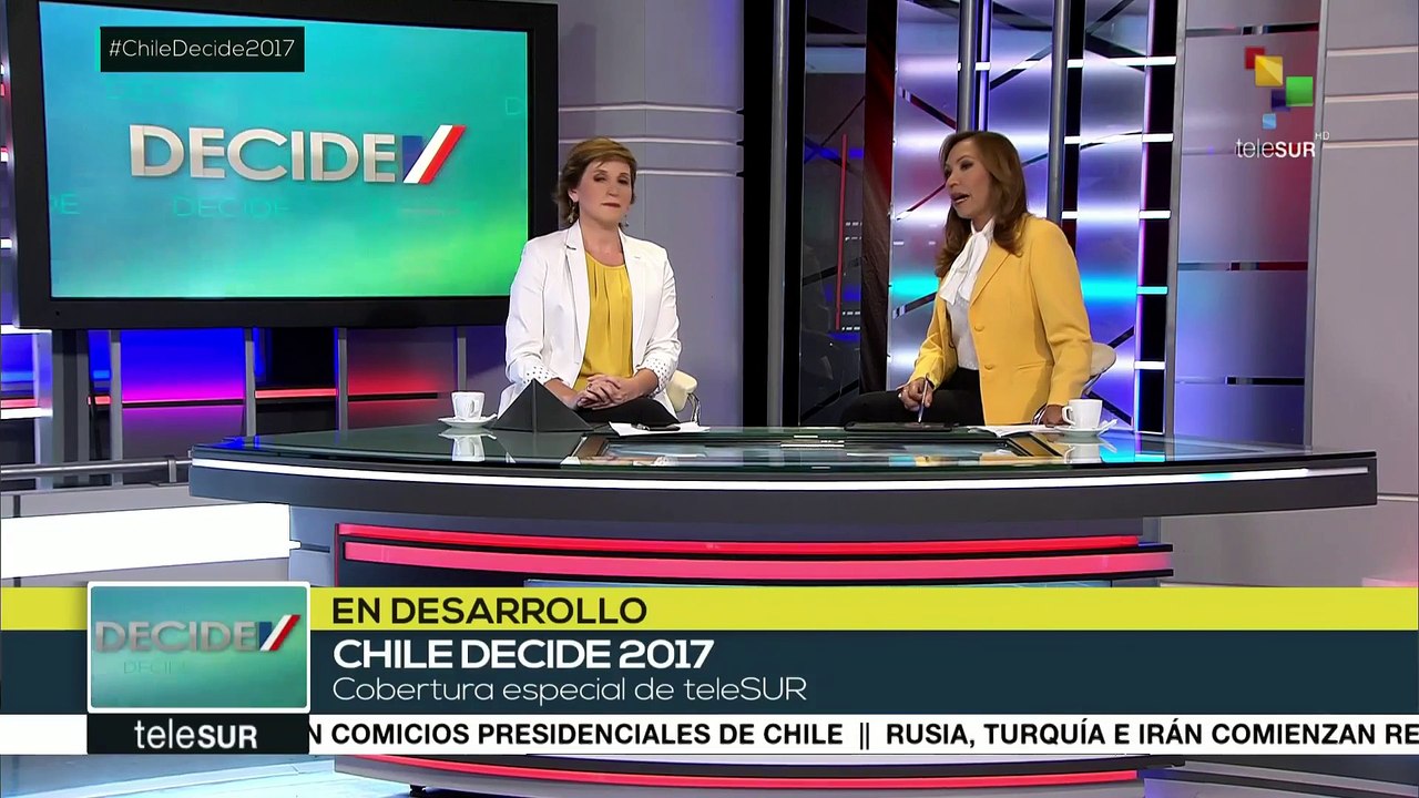 Chile: invitados llegan a sede de comando de Alejandro Guillier
