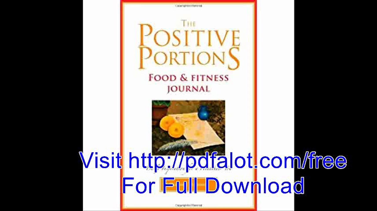 The Positive Portions Food & Fitness Journal