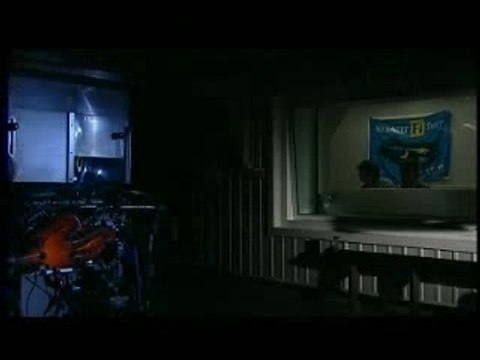 Renault F1 moteur RS 24 V10 au banc d'essai