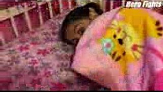 Giant Spider Attack Bad Baby Girl In Bed Sleeping  DADDY FREAKS OUT!!