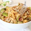 Pumpkin Mac and Cheese with Roasted Veggies