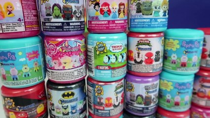 40 MASHEMS & FASHEMS OPENING! Peppa Pig,Lightning McQueen,Paw Patrol,Disney Princess Toys