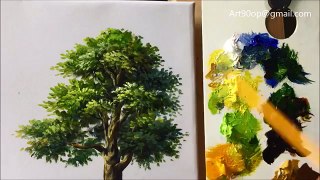 How To Paint with a small Brush