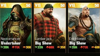 WWE Immortals - Dual BS (Big Show) Blues - 4 Star Gear Hunt #2