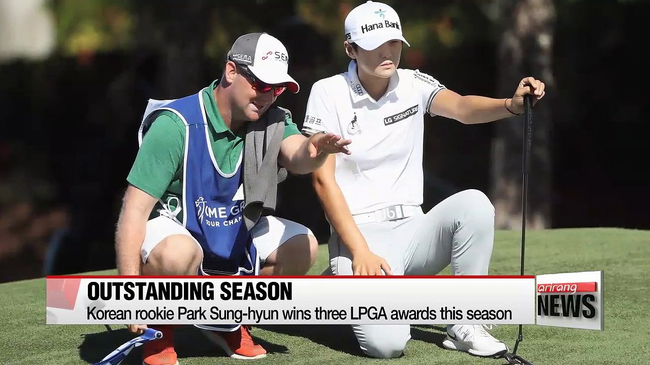 Rookie sensation Park Sung-hyun enjoyed outstanding LPGA season