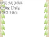 818Shop No50200010038 HiSpeed USB 30 8GB Speichersticks Delphin Delfin 3D blau