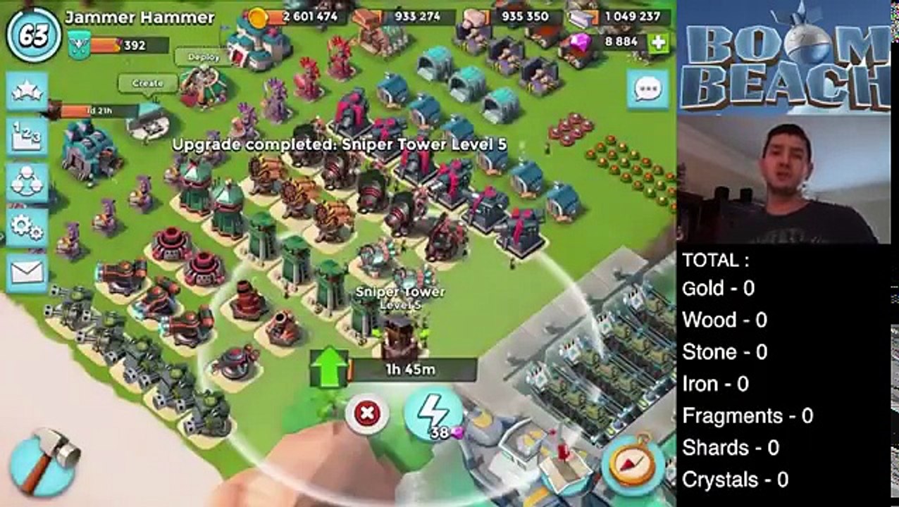 Boom Beach - 6 Resource Reward Statues 284%