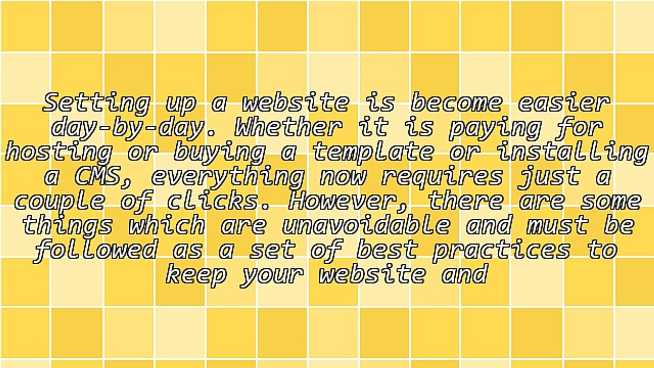 Do You Need To Take Care Of A Website Hosting Account?