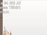 818Shop No32400080064 USBSticks 64 GB Affe Schimpanse TShirt 3D braun