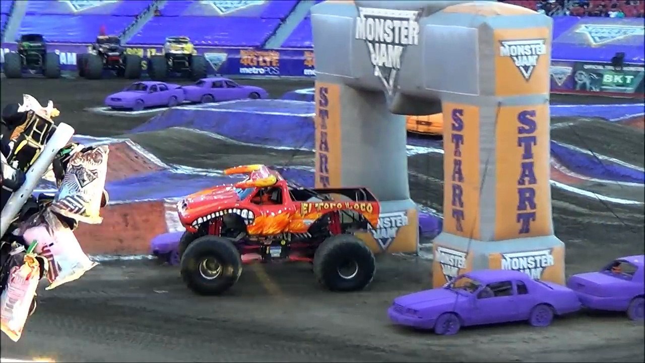 [HD] Advanced Auto Parts Monster Jam new at Levis Stadium (04/11/15)