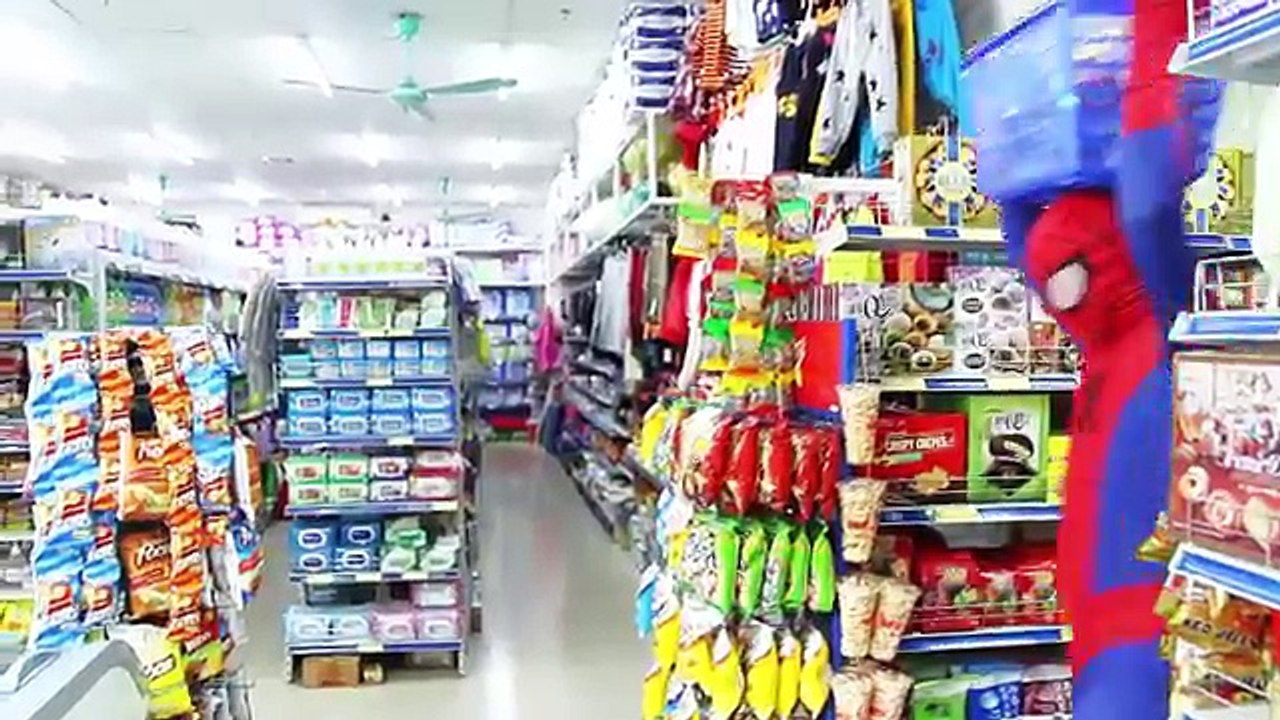 Litte Baby & Baby DANCING TURNS INTO COLORS w Hulk Joker Prank Real Life Funny Superheroes IRL