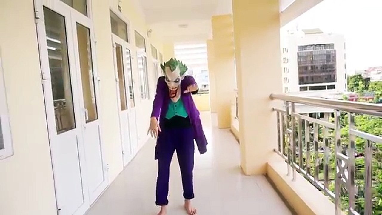 PowerRangersIRL - Prank Power Rangers by Scream - Venom & Joker become monsters & zombies   スーパー戦隊