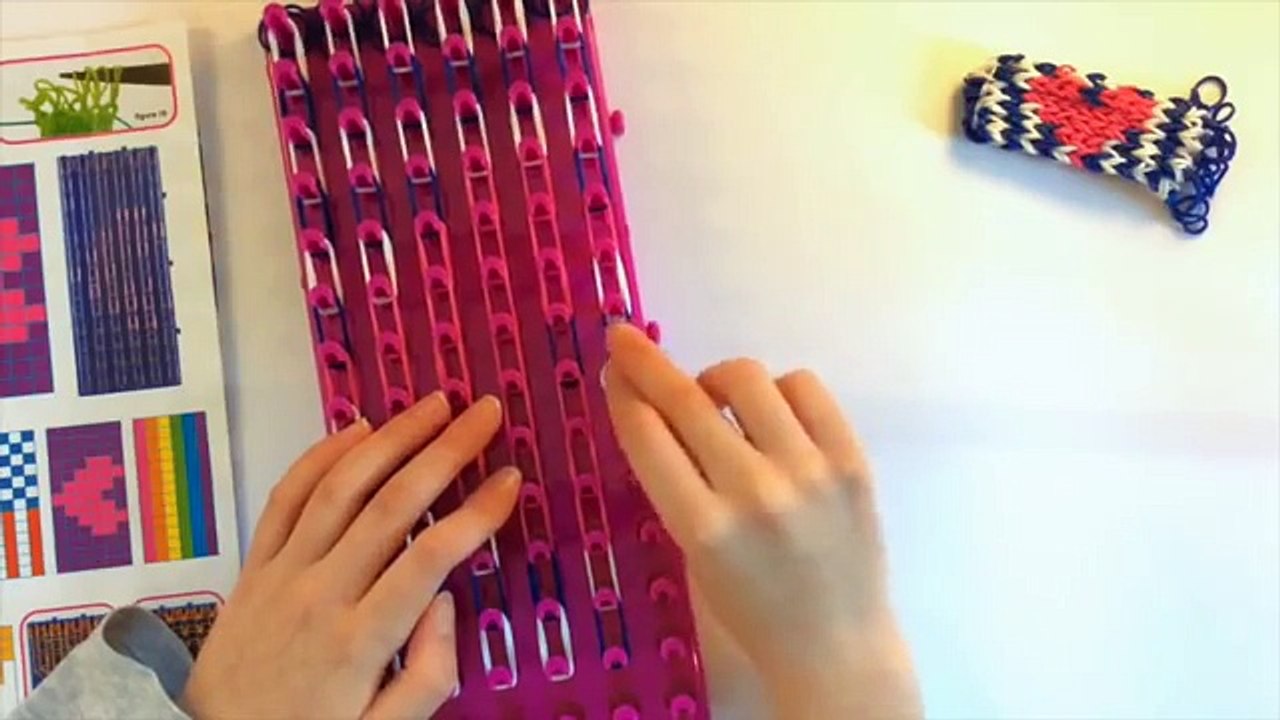 How to make a Super CraZLoom Heart Bracelet Loom Tutorial Vídeo