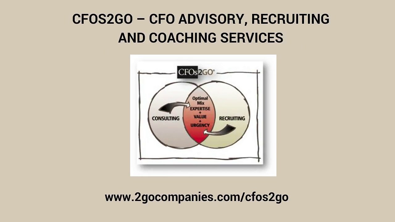 CFOS2GO – CFO ADVISORY, RECRUITING AND COACHING SERVICES