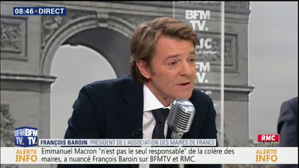 "J'ai du respect pour le président de la République", déclare François Baroin