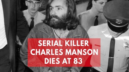 下载视频: Murderous cult leader Charles Manson dies aged 83