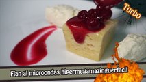 ℗ Flan al microondas SÚPER FÁCIL | #recetasturbo  | Superpilopi