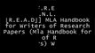 [Invh9.F.R.E.E D.O.W.N.L.O.A.D] MLA Handbook for Writers of Research Papers (Mla Handbook for Writers of Research Ppapers) by Modern Language Association DOC