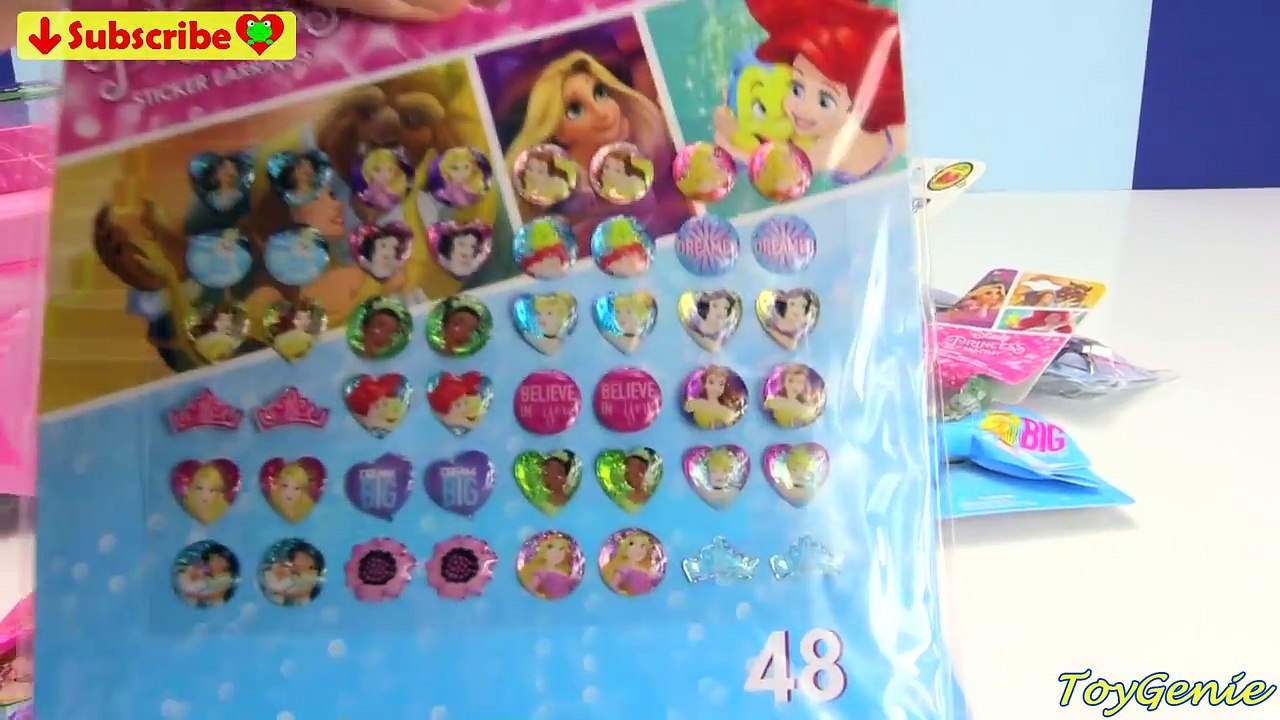 DIY Disney Princess Treasure Box with Num Nom Lip Balms, Tsum Tsum, Shopkins and More
